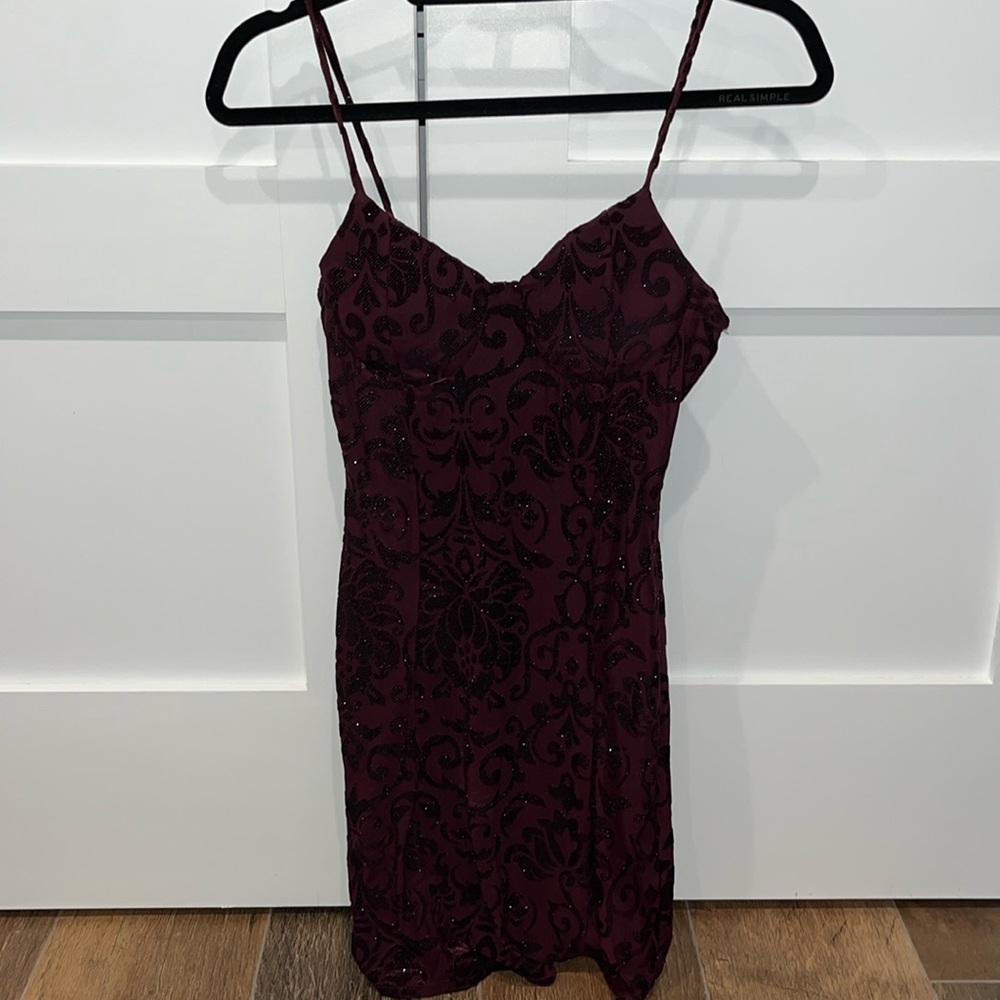 Windsor Purple and Black Dress